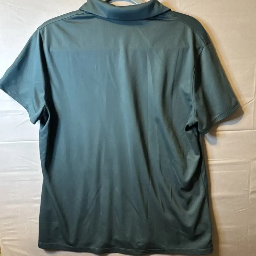 Nike Dri-FIT Women's Golf Polo Shirt XL Green Moisture Wicking Breathable